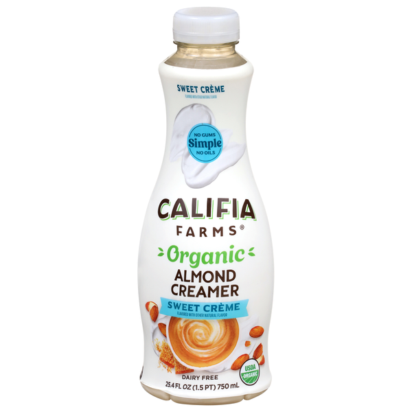 Califia Farms Organic Dairy Free Sweet Creme Almond Creamer
