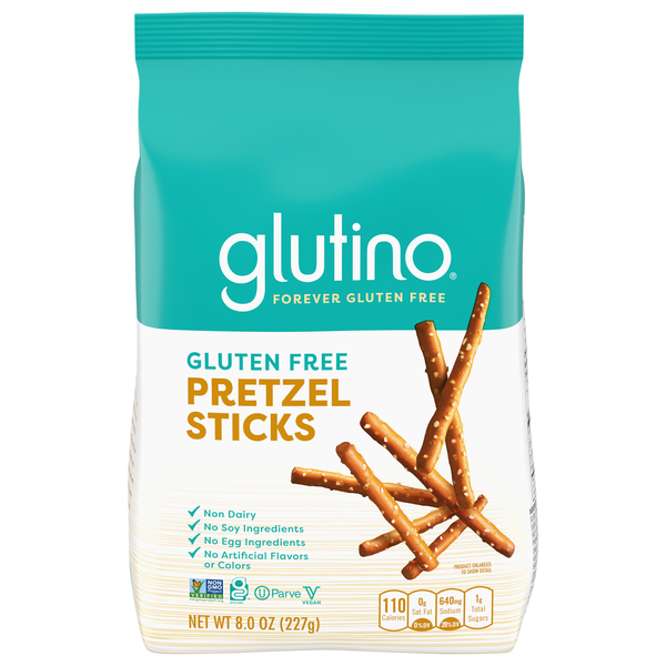 Save on Glutino Gluten Free Vegan Pretzel Sticks Order Online Delivery