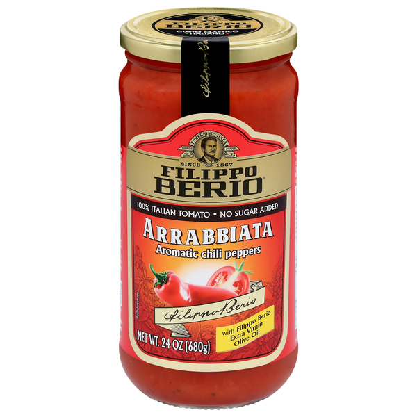 Filippo Berio No Sugar Added Arrabbiata Pasta Sauce