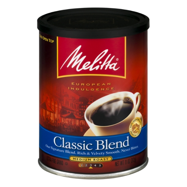 Save on Melitta Medium Roast Classic Blend Coffee (Extra Fine Grind