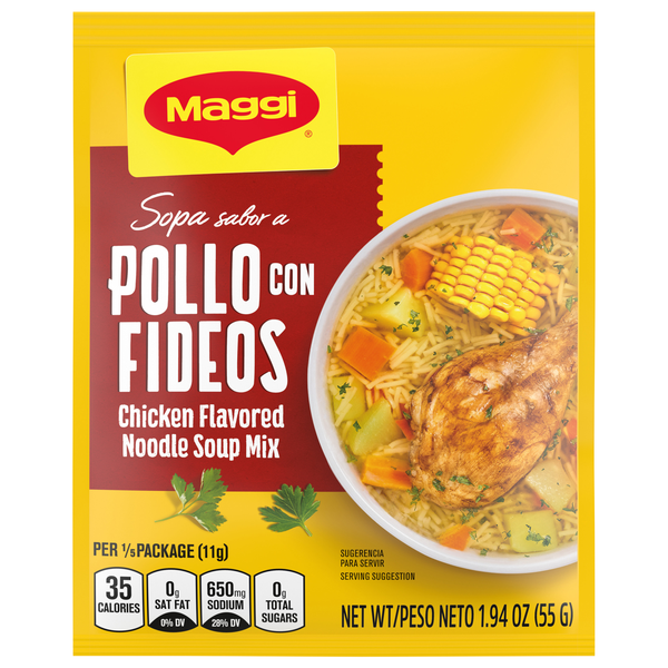 Maggi Chicken Flavored Noodle Soup Mix