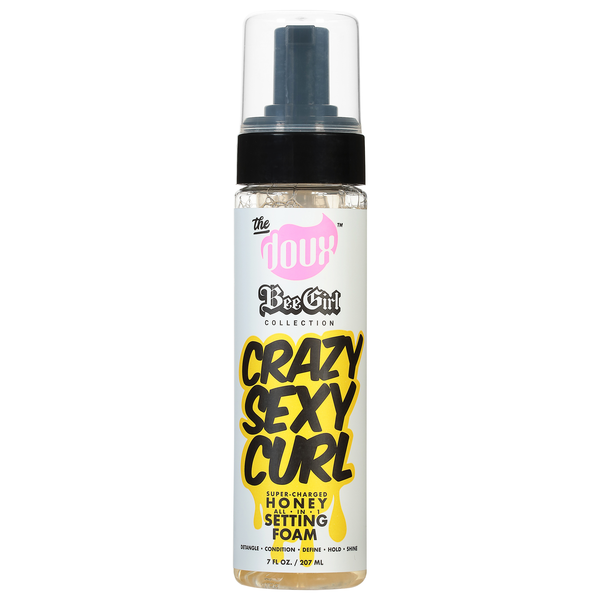 The Doux Bee Girl Collection Crazy Sexy Curl Honey Setting Foam