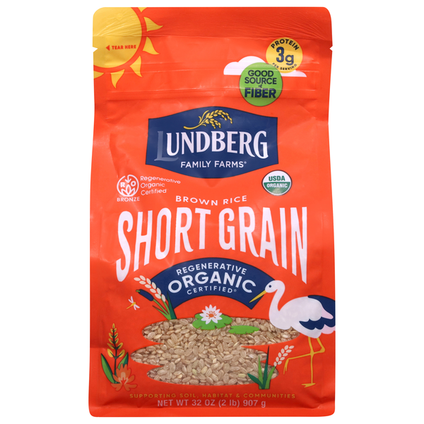Lundberg Organic Gluten Free Short Grain Gourmet Brown Rice