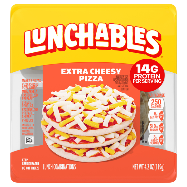 Lunchables Extra Cheesy Pizza
