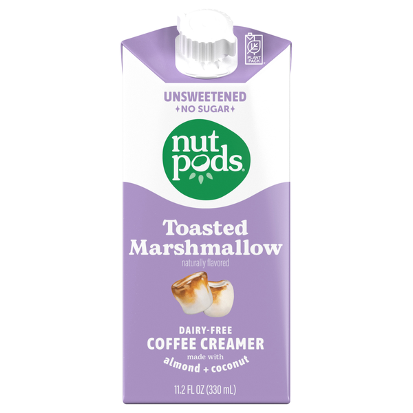 nutpods Dairy Free Unsweetened Toasted Marshmallow Almond+Coconut Creamer