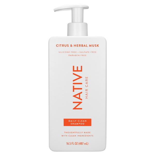 Native Hair Citrus & Herbal Musk Daily Clean Shampoo