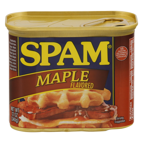 Spam Maple Flavored