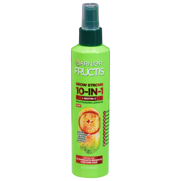 Garnier Fructis Grow Strong 10-in-1 Biotin-C Multitasking Leave-in