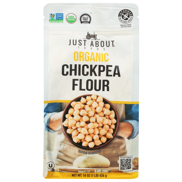 Just About Foods Organic Chickpea Flour