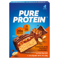 Pure Protein Gluten Free Chocolate Peanut Caramel 20g Protein Bars - 4 ct