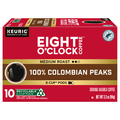 Eight O'Clock Colombian Peaks Medium Roast K-Cup Coffee Pods
