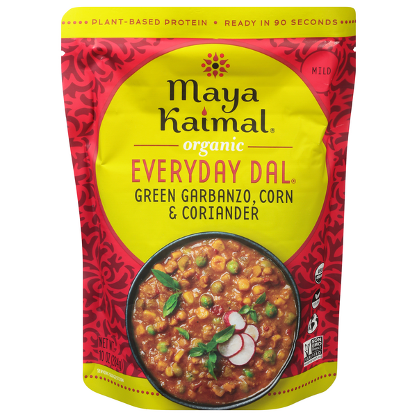 Maya Kaimal Everyday Dal Green Garbanzo Corn & Coriander Organic