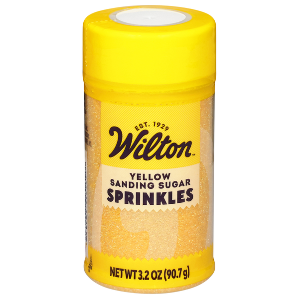 Wilton Yellow Sanding Sugar Sprinkles