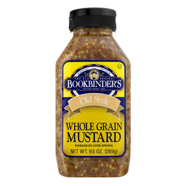 Save on Bookbinder's Old Style Whole Grain Mustard Order Online