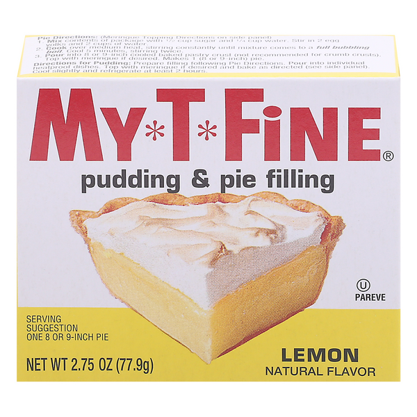 My-T-Fine Pudding & Pie Filling Lemon