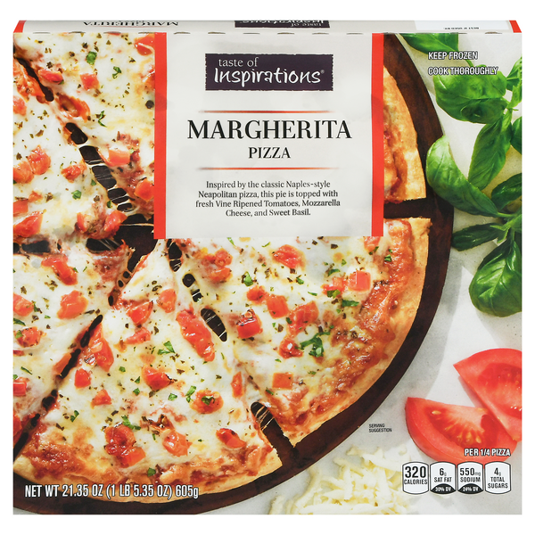 Taste of Inspirations Margherita Pizza Frozen