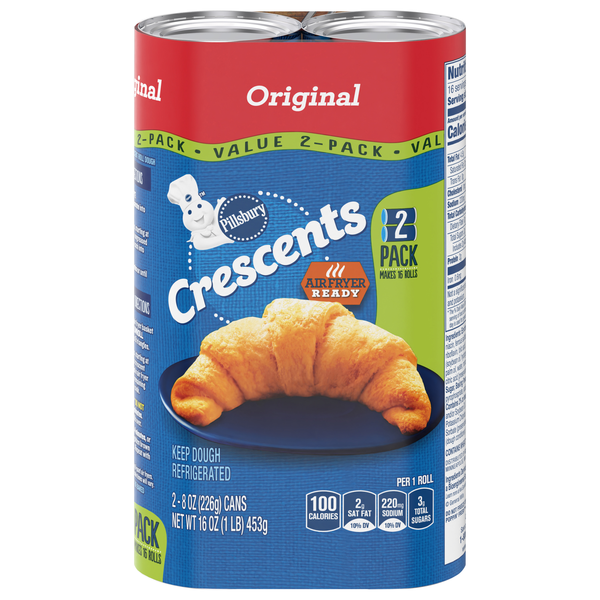 Pillsbury Original Crescents Rolls Value Pack - 16 ct