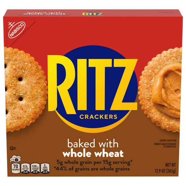 Nabisco Ritz Whole Wheat Crackers