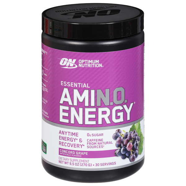 Optimum Nutrition Essential AMIN.O. Energy Concord Grape Supplement