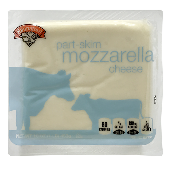Hannaford Part-Skim Mozzarella Cheese Block