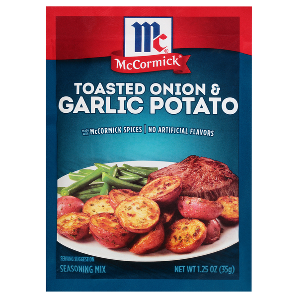 McCormick Toasted Onion & Garlic Potato Seasoning Mix Packet