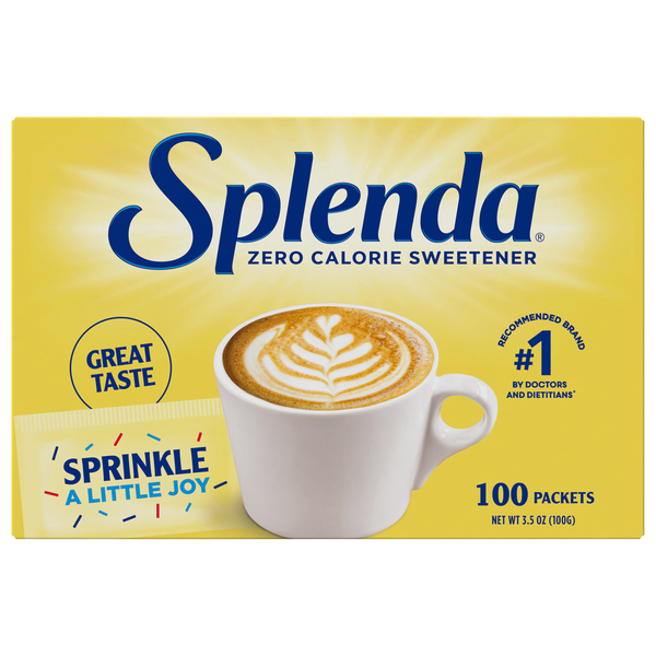 Splenda Zero Calorie Sweetener Packets