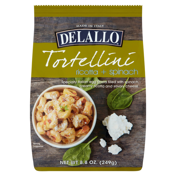 DeLallo Ricotta + Spinach Tortellini Pasta
