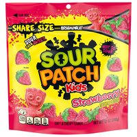 Sour Patch Kids Strawberry Sour Then Sweet Soft & Chewy Candy Share Size