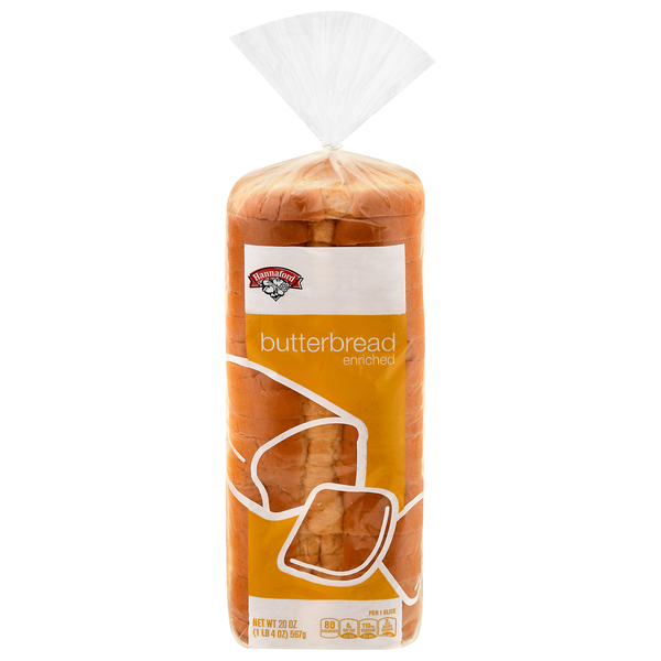 Hannaford Enriched Butterbread Sliced