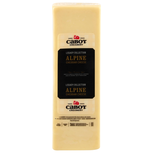 Cabot Creamery Alpine Cheddar Cheese (Regular Sliced)