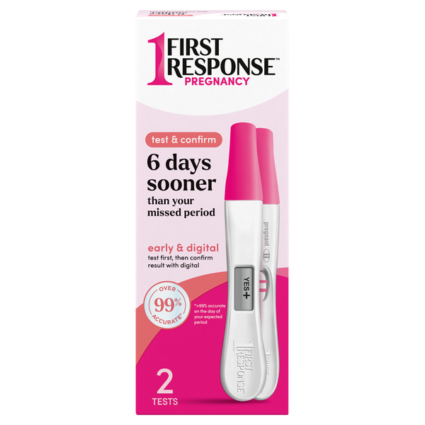 First Response Test & Confirm Pregnancy Test