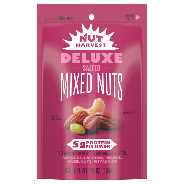 Save on Nut Harvest Deluxe Mixed Nuts Salted Order Online Delivery