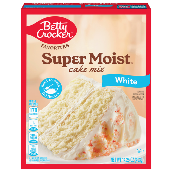 Betty Crocker Favorites Super Moist White Cake Mix