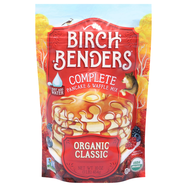Birch Benders Organic Classic Complete Pancake & Waffle Mix