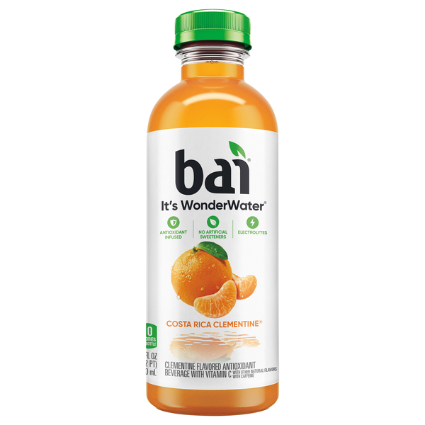 Bai Antioxidant Wonder Water Costa Rica Clementine Flavored Beverage
