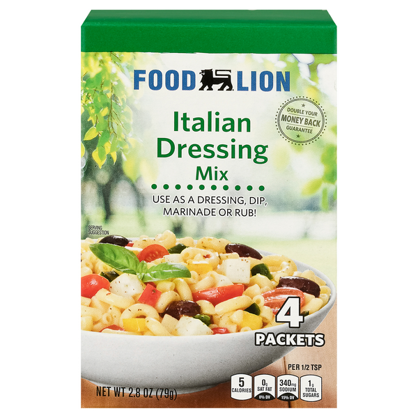 Save on Food Lion Dressing Mix Italian 4 ct Order Online Delivery