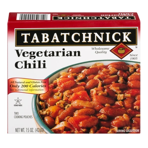 Tabatchnick Kosher Gluten Free Vegetable Chili - 2 ct Frozen