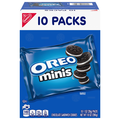 OREO Mini Chocolate Sandwich Cookies - 10 ct
