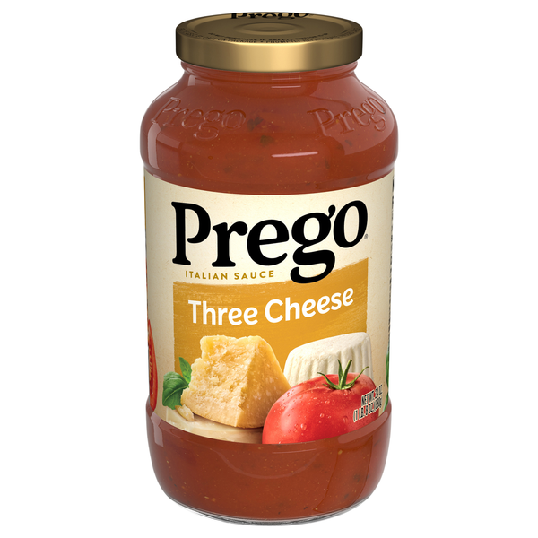 Prego Three Cheese Italian Pasta Sauce