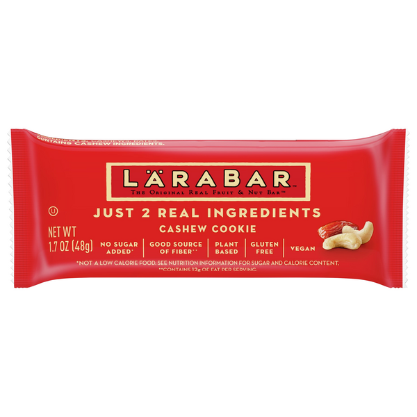 Save on LARABAR Fruit & Nut Food Bar Cashew Cookie Gluten Free Order Online Delivery Food Lion