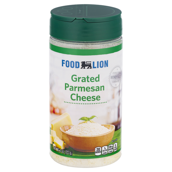 Save on Food Lion Parmesan Cheese Grated Order Online Delivery Food Lion