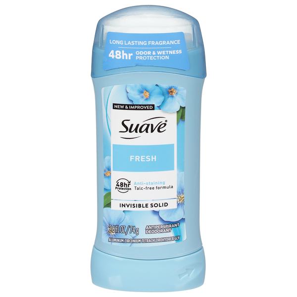 Suave Fresh Invisible Solid Antiperspirant Deodorant