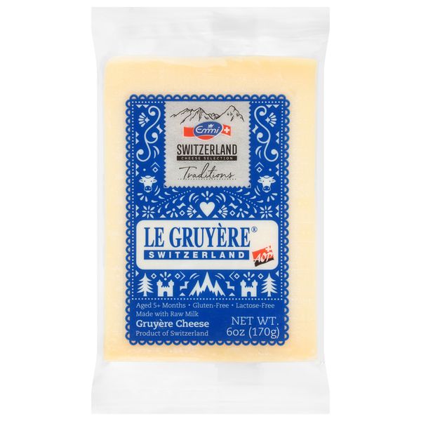 Emmi Imported Aged Gruyere Cheese Block
