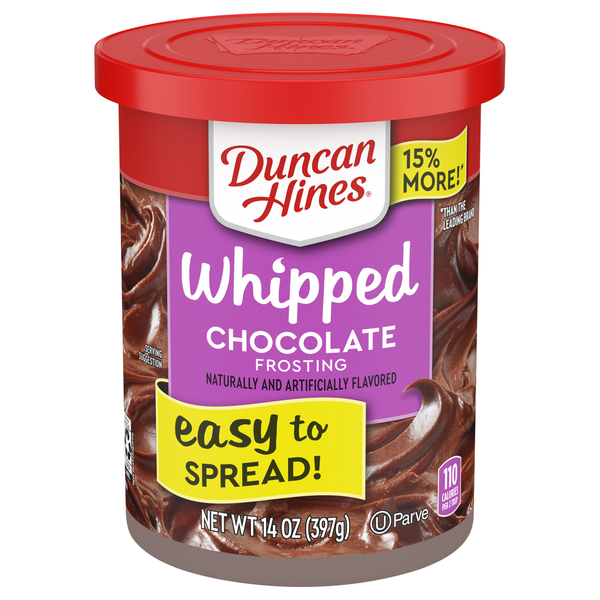 Duncan Hines Whipped Chocolate Frosting