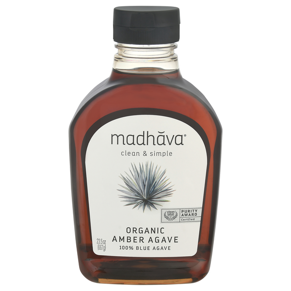 Madhava Organic Amber Blue Agave Sweetener