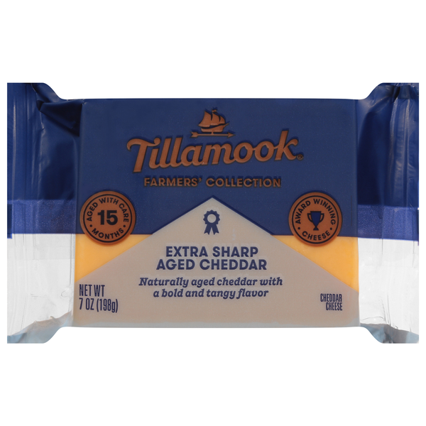 Tillamook Farmer's Collection Extra Sharp Aged Cheddar Cheese Block