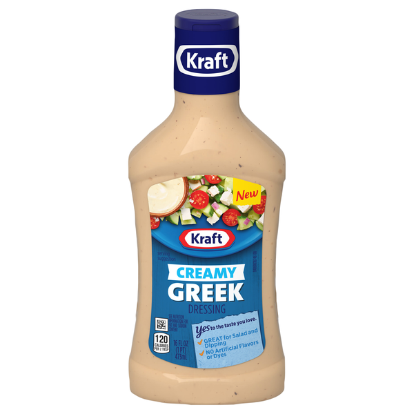 Kraft Creamy Greek Dressing