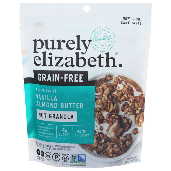 Save on Purely Elizabeth Gluten/Grain Free Keto Vanilla Almond Butter Nut Granola Order Online