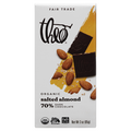 Theo Organic Salted Almond 70% Dark Chocolate Candy Bar