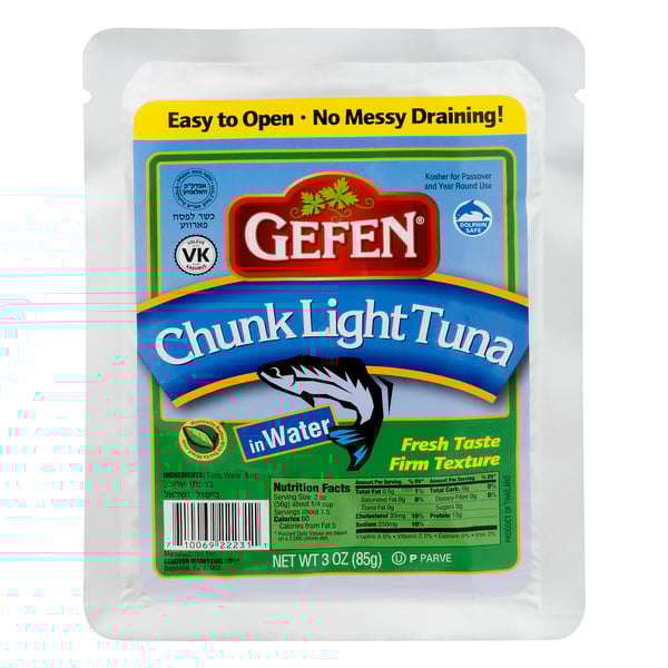 Gefen Chunk Light Tuna in Water